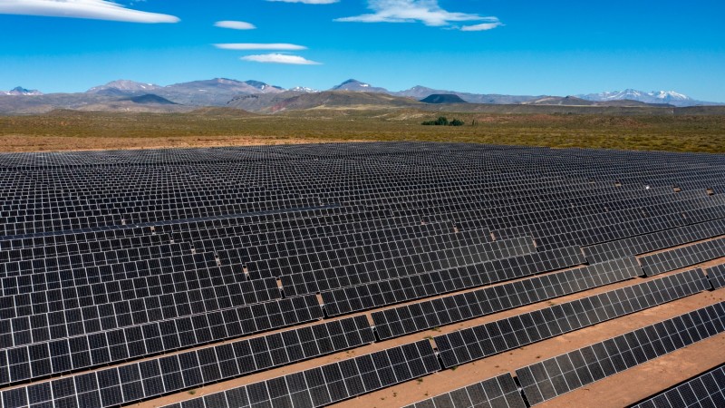 Conocé el nuevo parque solar de Malargüe de la firma Genneia